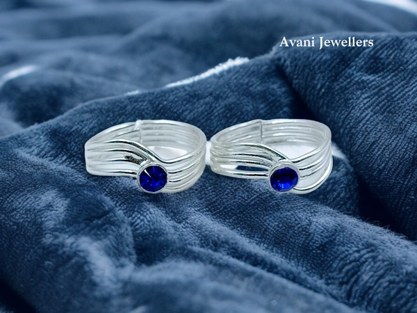 Avani Jewellers Silver Fancy Stone Bichiya - 4.15