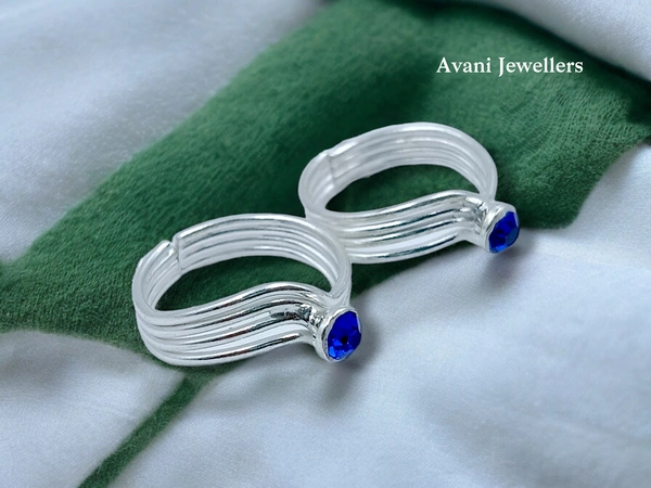 Avani Jewellers Silver Fancy Stone Bichiya - 4.15