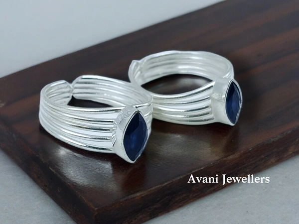 Avani Jewellers Silver Fancy Stone Bichiya - 4.36