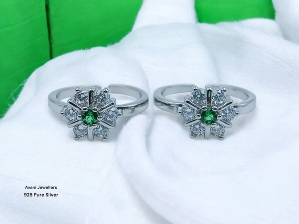 Avani Jewellers Silver Fancy Stone Bichiya - 3.9