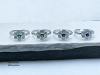 Avani Jewellers Silver Fancy Stone Bichiya - 3.72