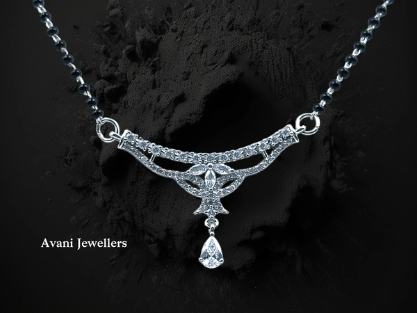 Avani Jewellers Silver Fancy Mangalsutra - 6.71, 24
