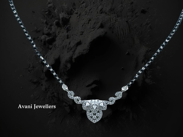 Avani Jewellers Silver Fancy Mangalsutra - 6.73, 22