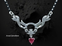 Avani Jewellers Silver Fancy Mangalsutra - 8.57, 26