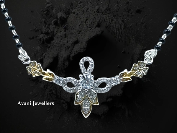 Avani Jewellers Silver Fancy Mangalsutra - 8.77, 23