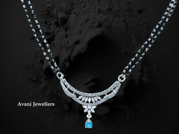 Avani Jewellers Silver Fancy Mangalsutra - 10.04, 21