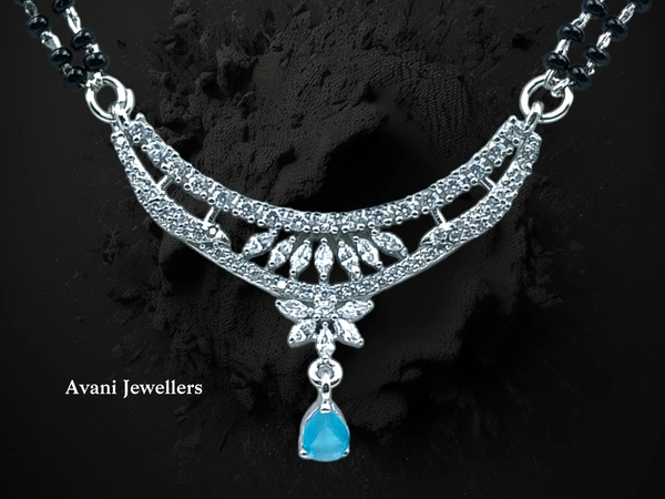 Avani Jewellers Silver Fancy Mangalsutra - 10.04, 21