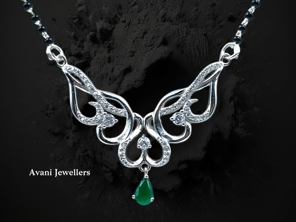Avani Jewellers Silver Fancy Mangalsutra - 8.74, 27