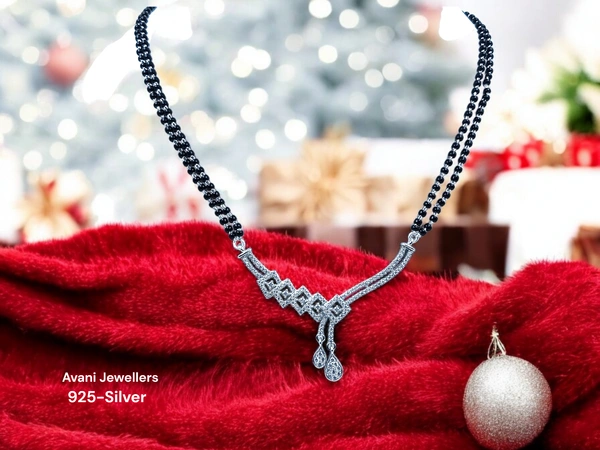 Avani Jewellers Silver Fancy Mangalsutra - 14.92, 21