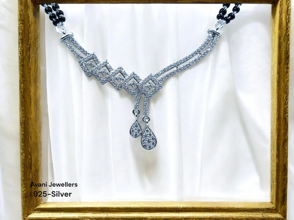 Avani Jewellers Silver Fancy Mangalsutra - 14.92, 21