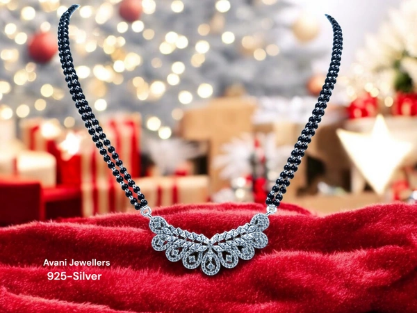 Avani Jewellers Silver Fancy Mangalsutra - 15.66, 21