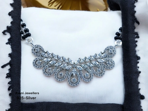Avani Jewellers Silver Fancy Mangalsutra - 15.66, 21