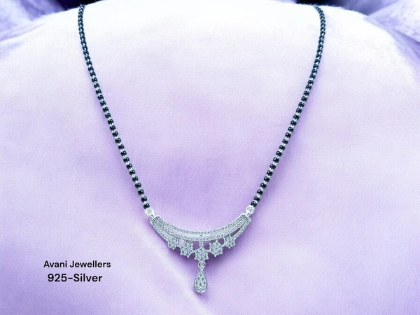 Avani Jewellers Silver Fancy Mangalsutra - 9.45, 19