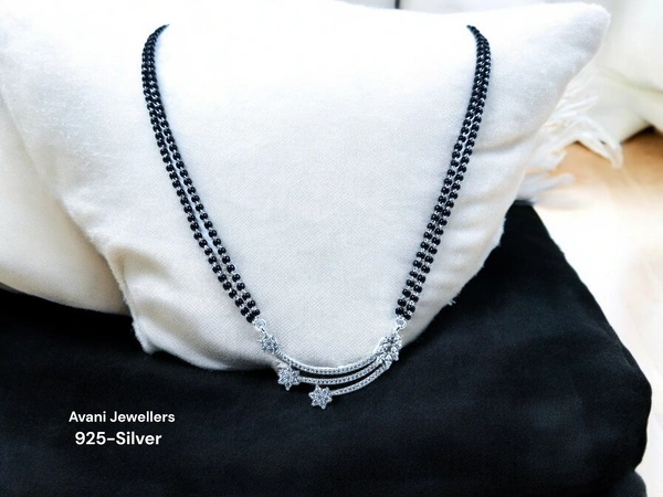 Avani Jewellers Silver Fancy Mangalsutra - 12.96, 20