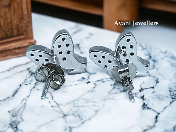 Avani Jewellers Silver Fancy Studs - 2.7