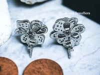Avani Jewellers Silver Fancy Studs - 4.19