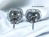 Avani Jewellers Silver Fancy Studs - 2.4