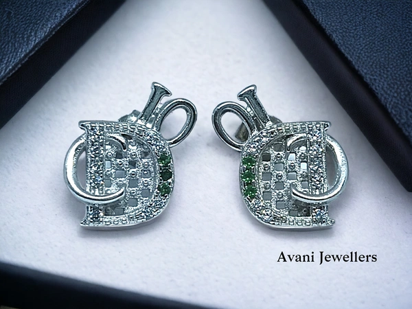 Avani Jewellers Silver Fancy Studs - 3.21