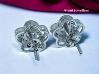 Avani Jewellers Silver Fancy Studs - 3.24
