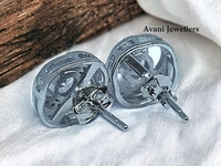 Avani Jewellers Silver Fancy Studs - 2.75