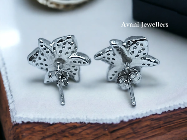 Avani Jewellers Silver Fancy Studs - 4.06