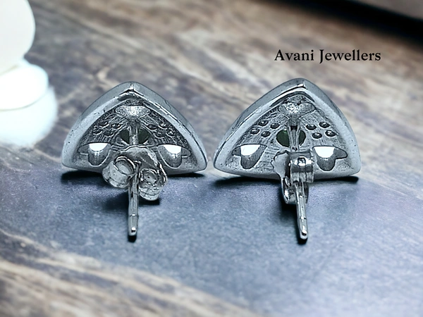 Avani Jewellers Silver Fancy Studs - 2.8