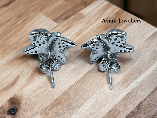 Avani Jewellers Silver Fancy Studs - 4.21