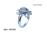 Avani Jewellers Silver Tortoise Fancy Ring - 5.24, 22
