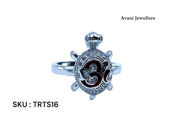 Avani Jewellers Silver Tortoise Fancy Ring - 3.31, 9