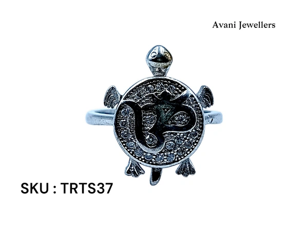 Avani Jewellers Silver Tortoise Fancy Ring - 3.58, 14