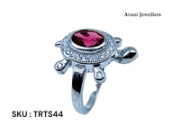 Avani Jewellers Silver Tortoise Fancy Ring - 3.53, 10