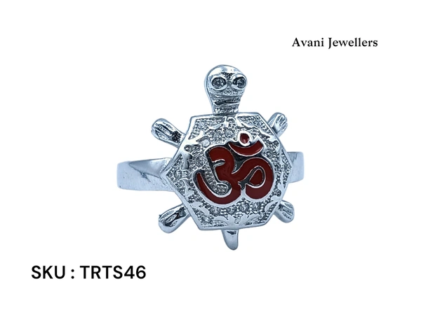 Avani Jewellers Silver Tortoise Fancy Ring - 6.17, 22