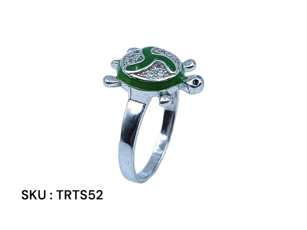 Avani Jewellers Silver Tortoise Fancy Ring - 3.6, 15
