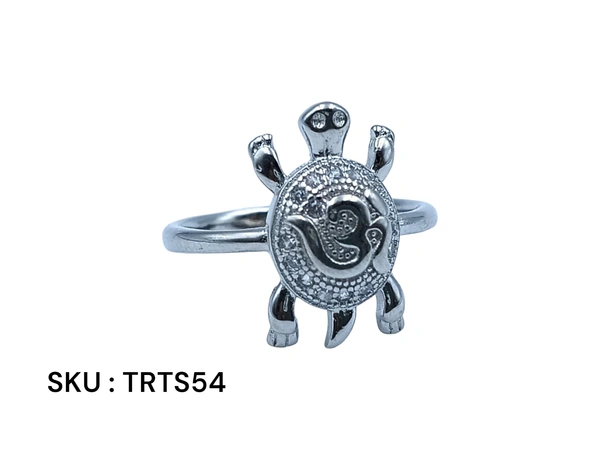 Avani Jewellers Silver Tortoise Fancy Ring - 3.21, 13