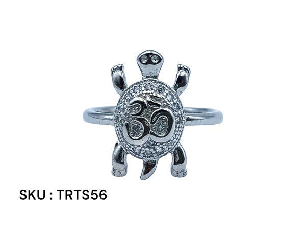 Avani Jewellers Silver Tortoise Fancy Ring - 3, 11