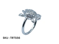 Avani Jewellers Silver Tortoise Fancy Ring - 3, 11
