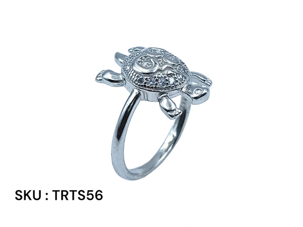 Avani Jewellers Silver Tortoise Fancy Ring - 3, 11