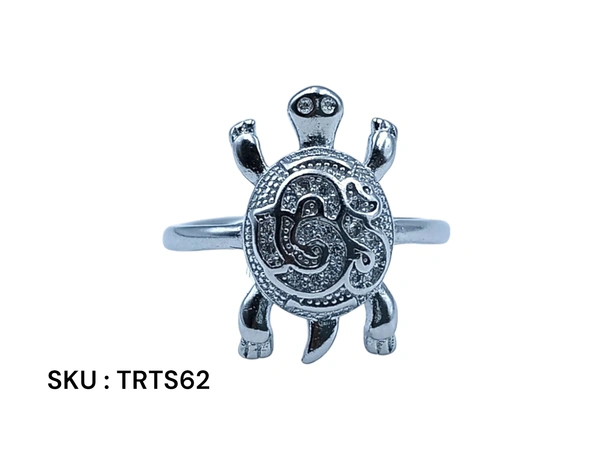 Avani Jewellers Silver Tortoise Fancy Ring - 2.92, 9