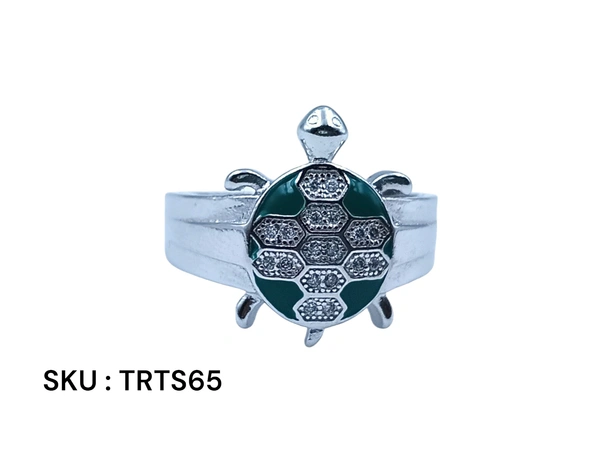 Avani Jewellers Silver Tortoise Fancy Ring - 5.66, 22