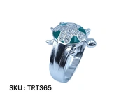 Avani Jewellers Silver Tortoise Fancy Ring - 5.66, 22