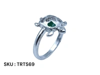 Avani Jewellers Silver Tortoise Fancy Ring - 3.11, 11