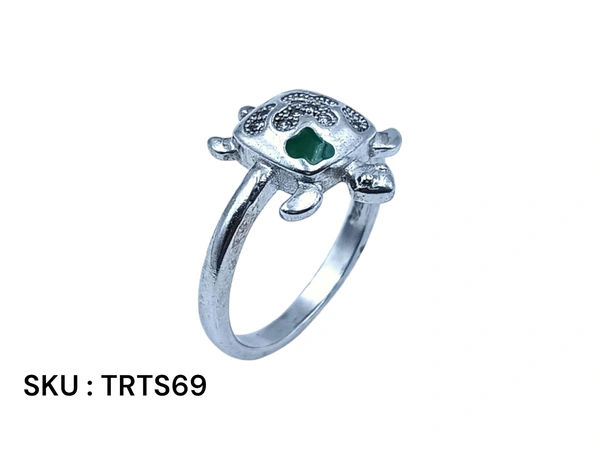 Avani Jewellers Silver Tortoise Fancy Ring - 3.11, 11