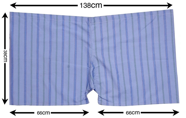 IGNOTO Cotton Underwear Patte wala Kaccha with String || Janghiya Nade vala Nekar Boxer for Men (Color: Assured) - 2