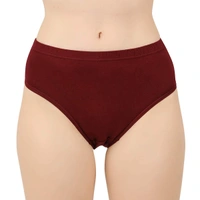 Super Comfort Cotton Stretch Brief || Mid Waist Panty For Women/Girls (Colors & Print May Vary) - 2, 90CM