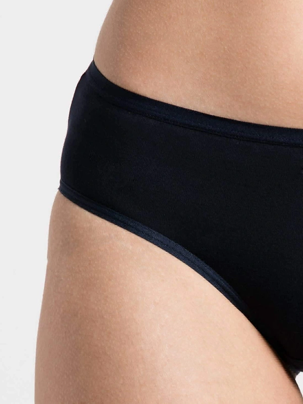 Super Comfort Cotton Stretch Brief || Mid Waist Panty For Women/Girls (Colors & Print May Vary) - 2, 90CM