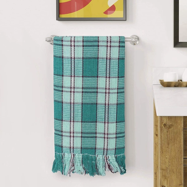 Soft and fast water absorbent Cotton Bath Towels || Anti Bacterial (75cms x 152cms)(Colour: Assorted) - 4