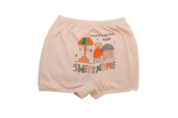 Baby, Kids Inner Wear, bloomers || Unisex Printed Cotton Panty || 100% Cotton Housiry With Cartoon Print - 6, 6-7 Years