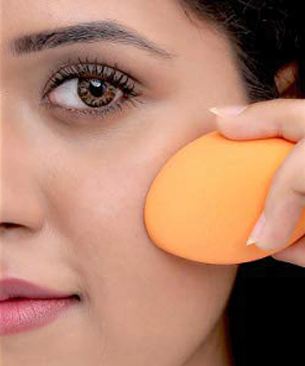 Make Up Sponge Beauty Blender Puff (Color May Vary) - Set of 6 Sponge Blender Foundation Puff Powder Smooth Beauty - 1 Packet