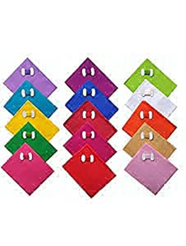 Woman Saree Fall Cotton Saree Falls with Thread Multi Colour (Color: Assorted) - 20