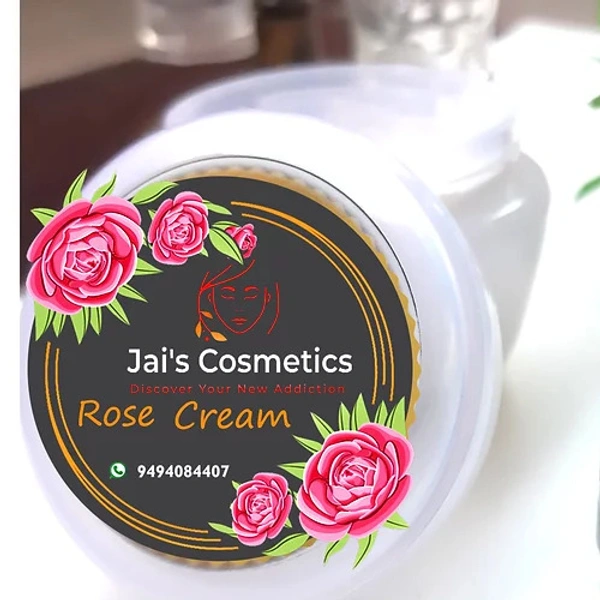 Jai's Cosmetics Rose Cream - 80 Ml Cream Base